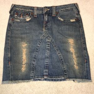 Jean skirt